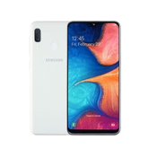 Samsung Glaxy A20E, white
