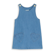 TOM TAILOR Obleka moder denim
