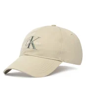 Kapa s šiltom Calvin Klein Monologo Embroidery Baseball Cap LV04G5004G Bež
