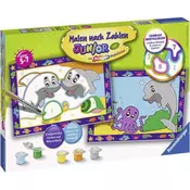 Ravensburger crtanje i bojenje - Delfini bojanka