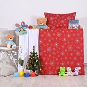 Božična posteljnina Aurelia rdeča EMI, Otroški set 90x130 + 45x65