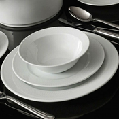 Jedilni komplet 53 kosov bel/porcelan