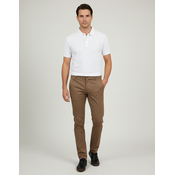 Elit Muške pantalone od kepera Premium Slim Fit, Smede