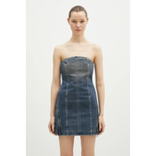 Jeans obleka KSUBI Avenue Dress Sandstorm