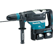 Akumulatorska bušilica-cekic Makita DHR400PT2U; 18+18V 2x5,0 Ah