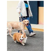 Tuffhound Ogrlica sa povocem za pse, L, Žuti