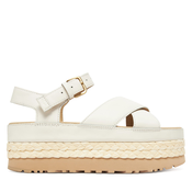 Sandali Ugg W Aubrey Ankle Strap 1169650 Écru