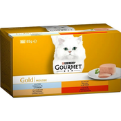 GOURMET Hrana za macke Gold govedina pašteta 4x85g