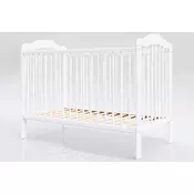Lettino Krevetac za bebe Alek 120x60cm, Beli