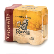 Kozel Premium lager 6×0,5L lim