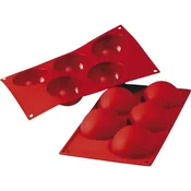Silikomart silikonski model polkrogla za 5 kosov