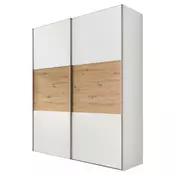 Ormar Sa Kliznim Vratima Includo 200/222/68 cm bela, hrast artisan