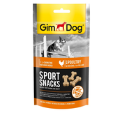 GimDog Sport Snacks 12 x 60 g bakalarom