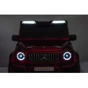Otroški avto Mercedes Benz G63 24V 4X200W AMG XXL Rdeča