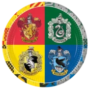 shumee Papirnati krožniki Harry Potter 23 cm 8 kosov.