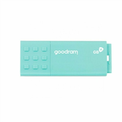 Goodram UME3, 32 GB, USB Tip-A, 3.2 Gen 1 (3.1 Gen 1), 60 MB/s, S poklopcem, Tirkizno