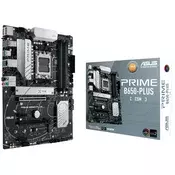 ASUS PRIME B650-PLUS-CSM AM5 ATX osnovna plošča - AMD B650, 4xDDR5, 2xM.2, 4xSATA, 2.5Gb LAN, 1xDP, 1xHDMI, Aura Sync - 90MB1BS0-M0EAYC