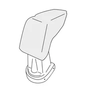 Armrest Chevrolet Aveo 2006-2011 (adapter only)