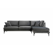 ATELIER DEL SOFA Ugaona garnitura Papira Corner Right (L3+Chl) Anthracite