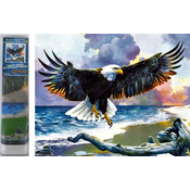 Norimpex - Puzzle Diamantna slika Orel 30x40 cm - 1 - 39 kosov