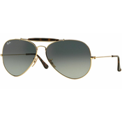 Ray Ban Unisex suncane naocare RB3029 181/71 62 Outdoorsman II, Smede