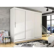 Garderoba Atlanta 118 Bijela, 215x250x58cm, Porte guardarobaVrata garderobe: Klizna vrata