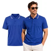 Moška polo majica Lotto - modračasto modra