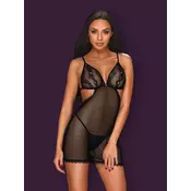Spavacica & tanga Millagro crne boje - S/M