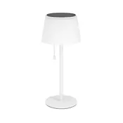 Eglo 901901 - LED sončna namizna svetilka SCORDIANO LED/2,3W/3,7V 1800mAh IP44 bela
