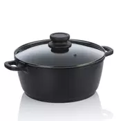 Kela Lonec KL-15171 Atura cast aluminum black 24 cm 3.2 l