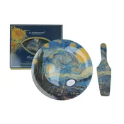 Carmani, dekorativni in uporabni krožnik z lopatico - VAN Gogh/Zvezdna noč