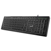 Genius SlimStar 820 tipkovnica USB crna