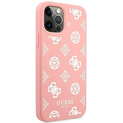 Guess GUHCP12LLSPEWPI iPhone 12 Pro Max 6,7 pink hard case Peony Collection (GUHCP12LLSPEWPI)