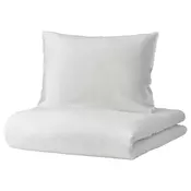 DYTAG Jorganska navlaka i 2 jastučnice, bela, 200x200/50x60 cmPrikaži specifikacije mera