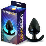 AfterDark Alphona Butt Plug Size S 6.8 cmx3.5 cm Black
