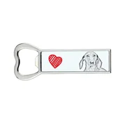 Artdog Jazbečar - odpirač za steklenice s psom, personaliziran odpirač za hladilnik, unikatno darilo Art-Dog za moškega