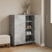 vidaXL omara za čevlje 73 x 38 x 87,5 cm Inženirski les Sonoma hrast