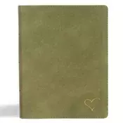 CSB Notetaking Bible, Revive Our Hearts Edition, Sage Suedesoft Leathertouch