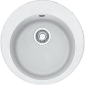 Fragranit korita Franke ROG 610-41 RONDA Glacier z ročnim ventilom