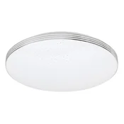 Rabalux Plafonjera Oscar2, 18W, Okrugla, Srebrne boje