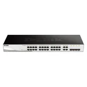 D-Link DGS-1210-28, Gigabit Smart stikalo, 24x 1GbE + 4x SFP