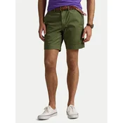 Polo Ralph Lauren Kratke hlače iz tkanine 710799213001 Zelena Regular Fit