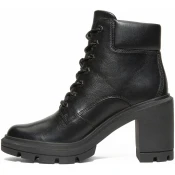 Timberland za ženske. TB0A26SV0151 Allington Heights usnjeni škornji z vezalkami črne barve (38 W), Črna, 5 do 8 cm, Čip