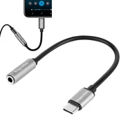 shumee USB-C na MINI JACK 3,5 mm AUX adapter 17,5 cm Kruger&Matz