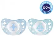 CHICCO LAŽA PHYSIO AIR SIL. PLAVA 0-6M 2KOM