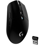 Logitech miška G305 LIGHTSPEED Brezžična Gaming, črna