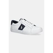 Otroške superge Polo Ralph Lauren RYLEY bela barva, RL03415104