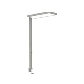 LED-svetilka z sponko MAULjura, srebrna, z možnostjo regulacije svetlobe, 100 cm - Študija/pisarna - Sodobni - srebro - Aluminij