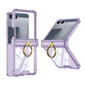 Futrola ring lines za samsung f751b galaxy z flip 7 5g ljubicasta (gkk case) ( F121529 )
