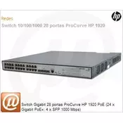 NET HP 1920-24G-PoE+(370W) Switch,JG926AR